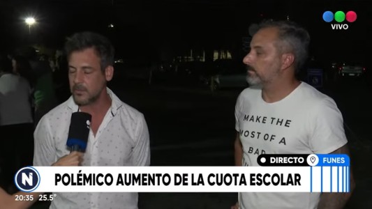 Reclamo de padres por aumento desmedido de la cuota escolar