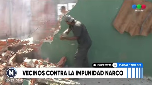 Vecinos versus narcos: voltearon búnkers en pueblada en Empalme Graneros