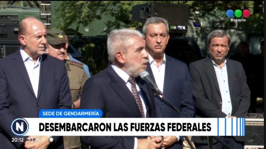 Aníbal Fernández en Rosario: "Es imperioso que nos metamos en cada lugar y lleguemos al hueso"