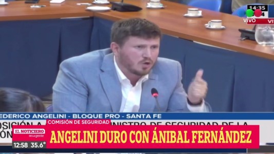 Federico Angelini cruzó a Aníbal Fernández: “Usted dejó que ganara el narcotráfico”