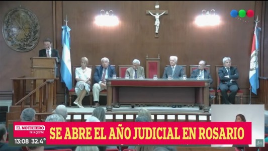 Con el enfoque puesto en la inseguridad, se abre el año judicial en Rosario