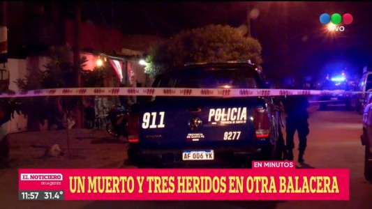 Una nueva balacera dejó una víctima fatal y tres heridos