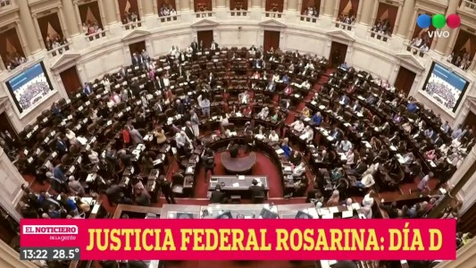 Diputados votan la ampliación de la Justicia Federal en Santa Fe