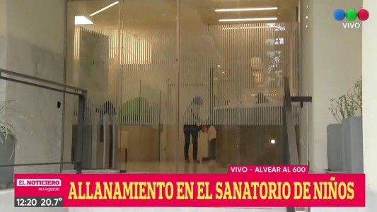 Allanamiento en el Sanatorio de Niños por posible maltrato a recién nacidos
