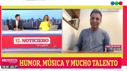 Martín Bossi: humor, música y talento