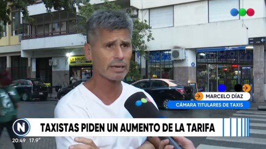 Taxis más caros: cayó un 20 por ciento el número de pasajeros