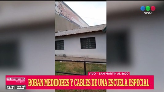 Una escuela especial no dictó clases porque le robaron el medidor de agua