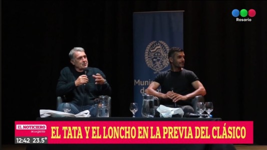 Martino y Ferrari dieron un mensaje de paz en la previa del Clásico rosarino