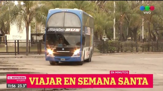 Disminuyó la venta de pasajes para Semana Santa