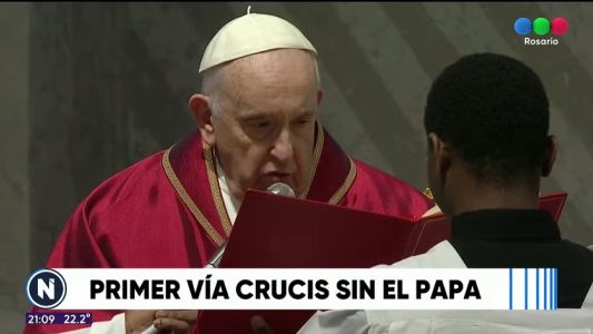 Por precaución y el "inteso frío", Francisco no irá al Vía Crucis en el Coliseo de Roma