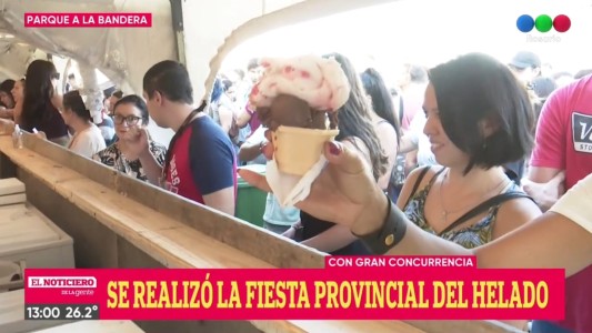 Nueva edición de la Fiesta Provincial del Helado Artesanal