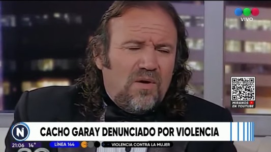 Detuvieron al humorista “Cacho” Garay tras la denuncia de su pareja por violencia de género