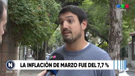 La inflación se disparó al 7,7% en marzo