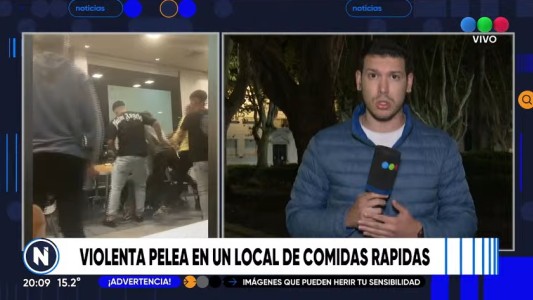 Noches violentas: batalla campal entre jóvenes y brutal golpiza a un indigente
