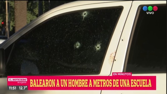 Pánico en la escuela Medalla Milagrosa: atacaron a tiros a un padre en el ingreso a clases
