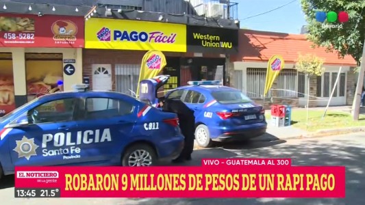 Robaron 9 millones de pesos en un Pago Fácil de barrio Belgrano