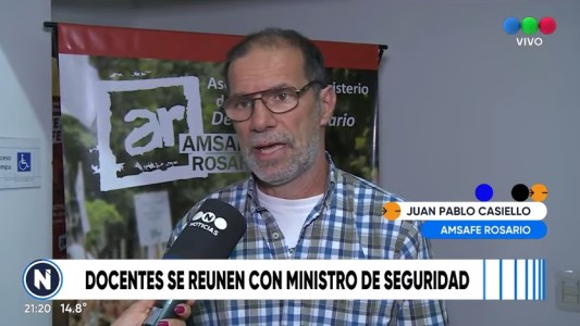 Inseguridad en escuelas: gremios docentes se reunirán con el ministro de Seguridad