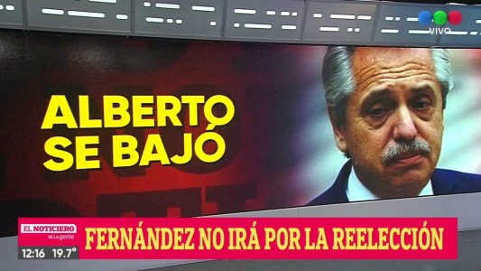 Alberto Fernández anunció que no irá por la reelección