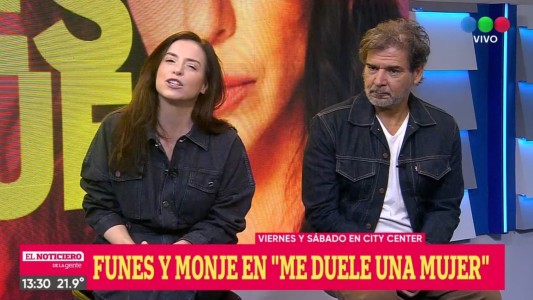 Cabré, Funes y Monje en Rosario: "Me duele una mujer"