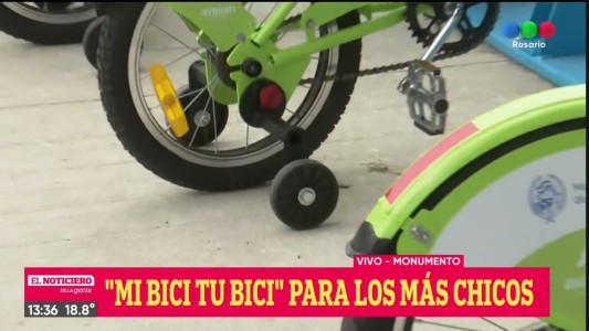 Incorporaron bicicletas para niños al sistema público de Mi Bici Tu Bici