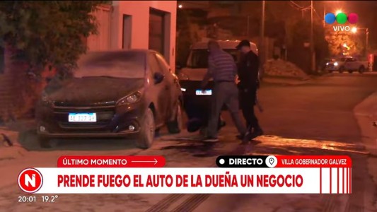 Atentaron una juguetería y ahora incendiaron el auto de la comerciante