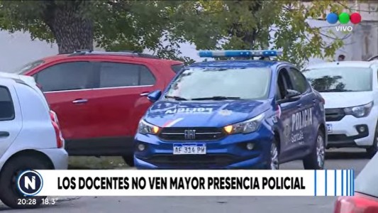 Docentes esperan medidas de seguridad y que no haya sido anuncio mediático