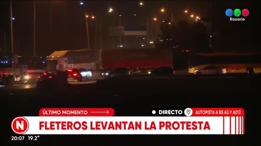 Fleteros acordaron mejoras laborales y levantaron el paro en la región