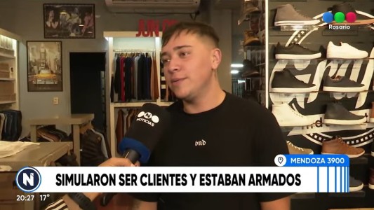 Robaron a mano armada y huyeron delante de policías y gendarmes