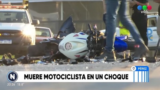 Tragedia en moto: chocó, salió despedido y fue embestido por otro auto