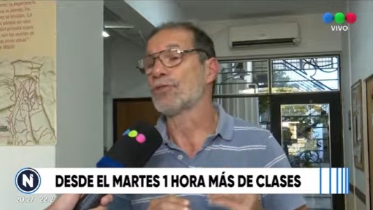 Una hora más de clases en las escuelas de la provincia