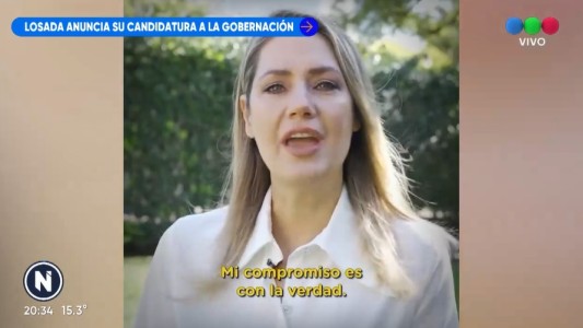 Carolina Losada lanzó su precandidatura como gobernadora en Santa Fe