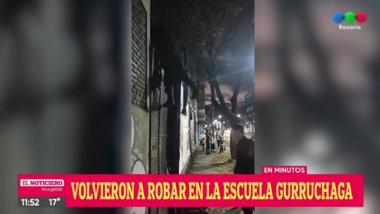 Desvalijaron la escuela Gurruchaga y robaron 50 millones de pesos en equipamiento