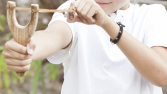 Con un gomera, un adolescente salvó a su hermanita de ser secuestrada