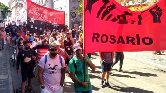 Marcha piquetera federal: en Rosario se movilizarán hacia el Monumento
