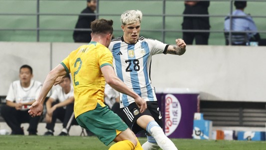 Debutó Garnacho y quedó "blindado" para la Selección argentina por 3 años