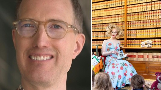 Contra "la intolerancia", el vicealcalde de Estocolmo se vistió de "drag queen" para un encuentro con nenes