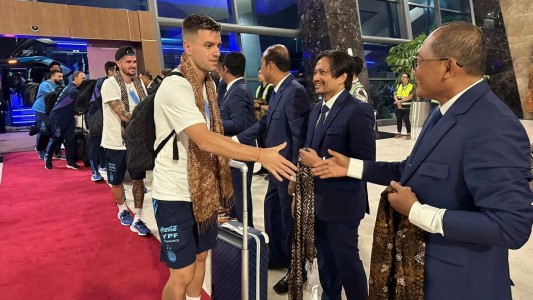 La Selección llegó a Indonesia para el segundo amistoso en Asia contra el seleccionado local