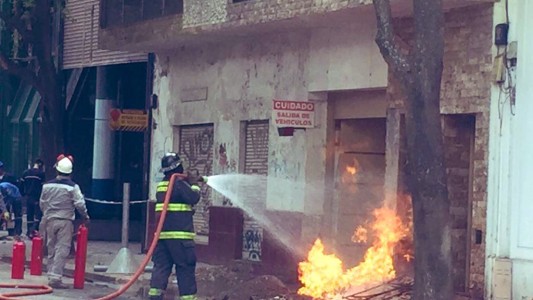 Pánico de vecinos por rotura de un caño, pérdida de gas e incendio