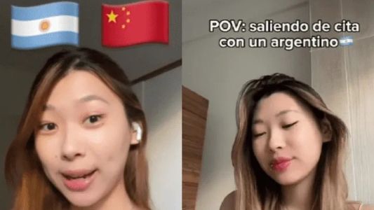 Video: una joven china reveló cómo es salir con argentinos y desató la polémica en redes
