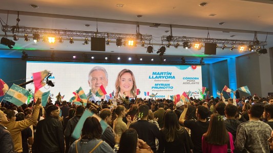 Con el casi el 90% de las mesas escrutadas Martín Llaryora se adjudicó la victoria