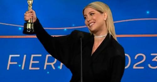 Wanda Nara ganó su primer Martín Fierro: "Soy poderosa e indestructible"