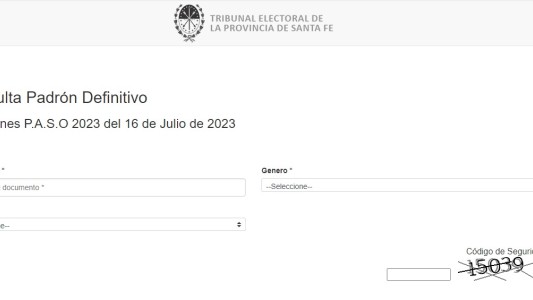 ¿Dónde voto?: padrón electoral para las Paso de este domingo en Santa Fe