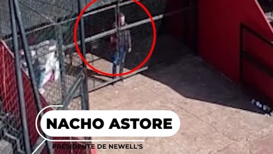 Video ratifica que Astore estaba en el Coloso cuando retiraban la bandera de Los Monos