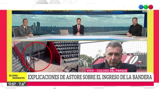 Ignacio Astore: "Yo soy un simple presidente de club. No soy policía, gobernador, ni presidente de la Nación"