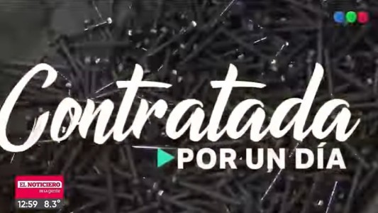 Contratada por un día: Cecilia Casabonne visita una Fábrica de tornillos