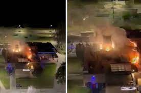 Video: así comenzó el incendio en Río Mío