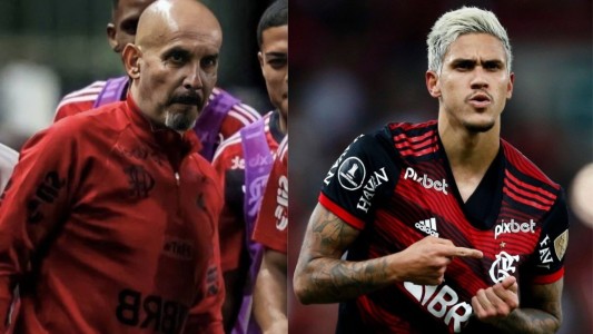 Escándalo en Flamengo: un ayudante de Sampaoli golpeó a un jugador
