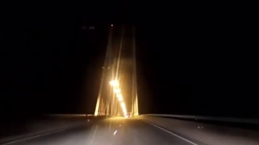 Robo de cables: repusieron el 60 por ciento de la iluminación del puente Rosario-Victoria