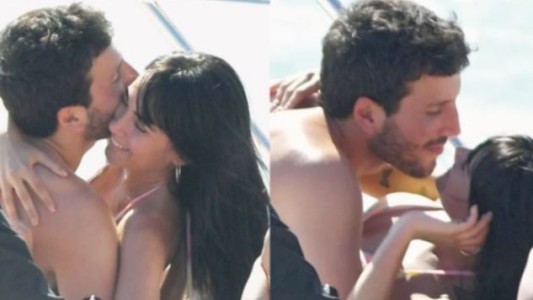 Sebastián Yatra y Aitana, a los besos en Ibiza