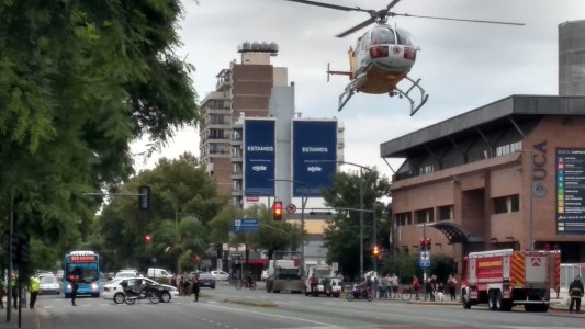 Dieron parte médico del automovilista que protagonizó brutal choque en rutas 18 y AO12